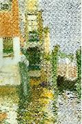 Anders Zorn venetiansk kanal USA oil painting artist